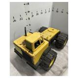 PLASTIC LOW BOY W/ CRAWLER TRACTOR