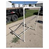 PLASTIC BACK STOP  NEEDS NET  45" X 53"