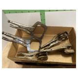 5 VICE GRIP WELDING CLAMPS