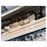 40 BOX CUSTOM PARTS BINS W/ BRACKETS