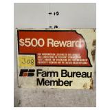 FAR BUREAU SIGN 14X10
