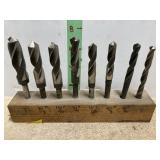 8 DRILL BITS 1/2