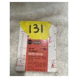 SET OF 6 2" DIA. SHAPER CUTTERS