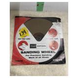 SANDING WHEEL 10" FOR TABLE AND RADIAL ARM SAWS
