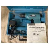 MAKITA 7 VOLT CORDLESS DRILL, WORKS