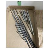 16 CONCRETE BITS 1/4-3/8-1/2