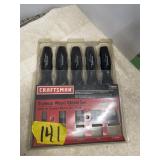 5 PCS. WOOD CHISEL SET 1/4