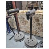 PAIR ADJUSTABLE ROLLER STANDS