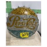 12" GALV. PEPSI COLA SIGN
