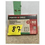 PORTER CABLE 18 GA. 1/2 CROWN STAPELS