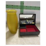 VASE & MUSIC JEWELRY BOX