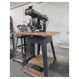 CRAFTSMAN 10" RADIAL ARM SAW , 2HP. ON STAND