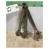 2-10" & 1-12" ADJUSTABLE WRENCHES