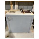 DUAL ROTOR TABLE  36" X 27" X 36" ON WHEELS