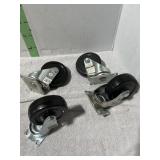 4 4" SWIVEL CASTERS