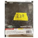 GRIP FAST CLIPPED HEAD FRAMING NAILS  3" X 120"