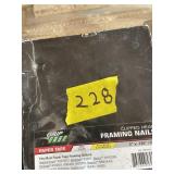 GRIP FAST CLIPPED HEAD FRAMING NAILS  3" X 120"