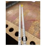 2 ALUMINUM 36" MEASURE STICKS