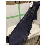 BRUSHED LEATHER CHAPS