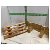 2 MINIATURE LEXOUR RISPLAY RACKS 15X6X4