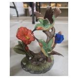 PORCELIAN 6" TALL HUMMINGBIRD