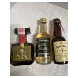 1 SR 1 BLACK VELVET 1 SEAGRAM