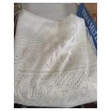60" X 96" TABLECLOTH & 56" X 12" VALANCE