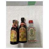 3 MINIATURES FULL SEALED