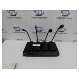 4PC SHURE MXW8Z10 WIRELESS MICS WITH CHARGING