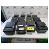 LOT 12PC USED EPSON M244A RECEIPT PRINTERS -