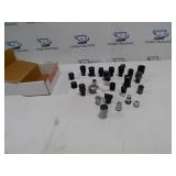 LOT  25 PIECES MICROSCOPE PARTS
