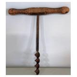 Wood & Metal T-Handle Hand Drill