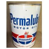 Standard Permalube Motor Oil Can