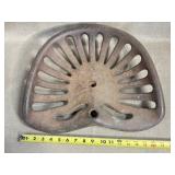 Cast Iron Tractor Seat