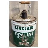 Sinclair Opaline Motor Oil Metal Can