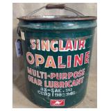 Sinclair Opaline Gear Lubricant Tin Can