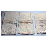 U.S. Mint Canvas Coin Bags Set of 3