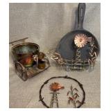 Metal Farmhouse Decor, 3 pcs.