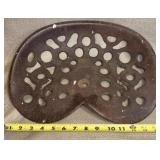 Cast Iron Tractor Seat 15x11'