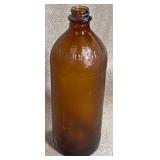 Sinclair Mills Toledo Ohio Amber Glass Bottle