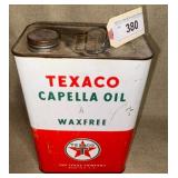 Texaco Capella Oil Waxfree 1 gal Can