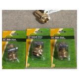 Green Thumb 3/4' Hose End Menders Set