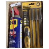 Stanley File Set, NIP & WD-40 Lubricant