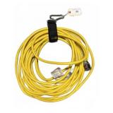 Yellow Outdoor Extension Cord 100 ft
