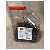 Container of Black Screws, 3 1/2', phillips head