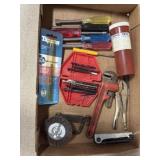 Hand Tool Lot with Drill Bits