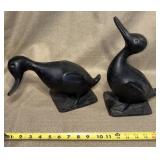 Cast Iron Duck Doorstop, 2 (very heavy)