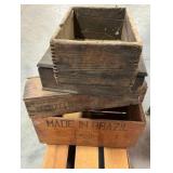 Wooden Boxes/Crates