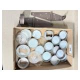 Presto Glass Jar Lids & Metal Hinges w/jar lids