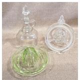 Glass Reamers & Cruet